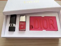 Dior 口紅・ネイルポリッシュ・ラゲージタグセット　ノベルティ