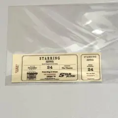 【非売品】キンプリ STARRING ステッカー ポップアップストア 限定特典