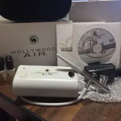 【✨美品✨】HOLLYWOOD AIR エアブラシキット・ファンデーション付 ✨美品✨】HOLLYWOOD AIR エアブラシキット・ファンデーション付