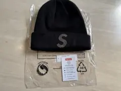Supreme スワロフスキー　Sロゴニット帽