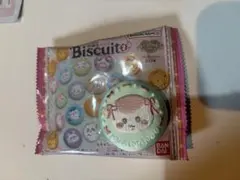 Biscuit 刺繍缶バッジ くりまんじゅう