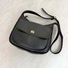 オールドコーチ OLDCOACH ショルダーバッグ ターンロック ブラック