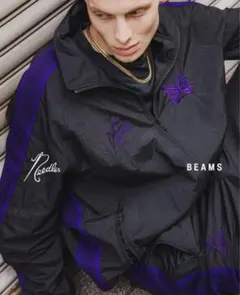 Needles×BEAMS トラックジャケット NEEDLES × BEAMS、新たな別注トラックスーツ発売 | HIGHSNOBIETY