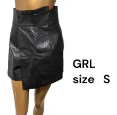 No.735 (♡)GRL レザーキュロット