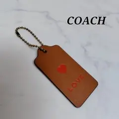 COACH タグ キーホルダー ラメデザイン レッド てんとう虫 - メルカリ