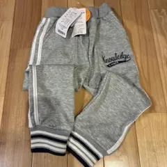 グレー 裏起毛パンツ 105-115cm