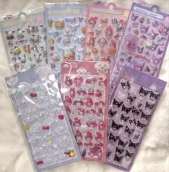 サンリオ ボンボンドロップシール 7点セット 海外製 即購入⭕️ 福袋