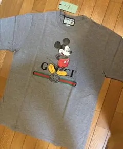 新品未使用　Disney x Gucci ミッキーマウス Tシャツ　Ｌ　半袖のサムネイル