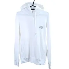 匿名《ユニクロPEANUTS》メンズ長袖パーカースウェット後ろプリント綿Sサイズ