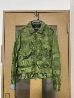 90s 迷彩ジャケット（ダブルジップ）