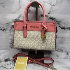 (極美品)大人気、マイケルコース、2wayバッグ、人気色、人気柄、総柄、現行品