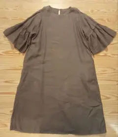 ネストローブ　nest Robe フレアスリーブ ワンピース