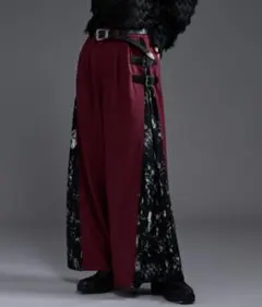 ellno loset ワイドパンツ