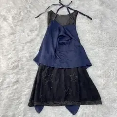 希少✨イーハイフンワールドギャラリー アンサンブル　キャミソール　L相当　星