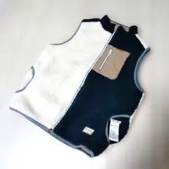 140cm B:MING by BEAMS リバーシブル ボアベスト
