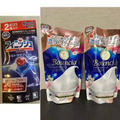 バウンシア エアリーブーケの香り 詰替 2個+フィニッシュウルトラタブレッド2個