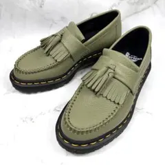 Dr.Martens ADRIAN タッセルローファー オリーブ UK7極美品 - メルカリ