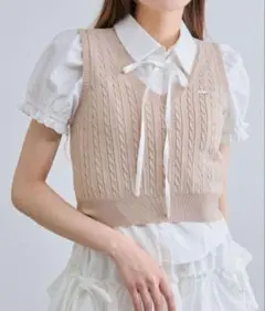 OLIVE des OLIVE シャツケーブルベストセット