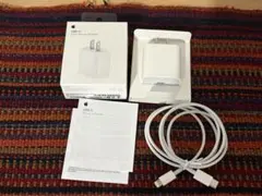 【ほぼ新品】Apple 純正 USB-C 20W アダプタ&純正ケーブル