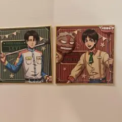 進撃の巨人　エレン　リヴァイ　テーマパーク　ドンキホーテ　色紙