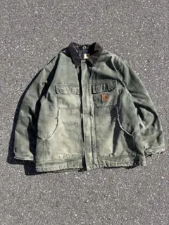 希少 Carhartt トラディショナルジャケット 企業ロゴ 古着 00s - メルカリ