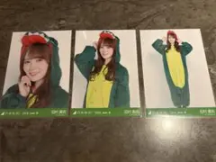乃木坂46 生写真 福井県ver.コーデ 恐竜 鈴木佑捺 3種コンプ - メルカリ