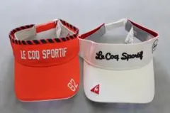 Le Coq Sportif バイザー 2点セット