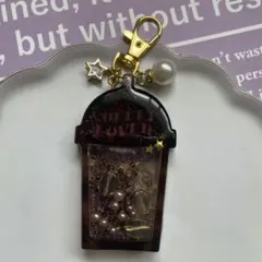61 レジン　シャカシャカキーホルダー　シェイカー コーヒー　大人　カフェ