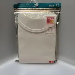 HEATTECH クルーネックショートスリーブTシャツ XL ホワイト　ユニクロ