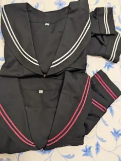 セーラー服上下 Lサイズ 黒