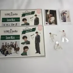 SnowMan 阿部亮平 チェキ風カード ミニフォト