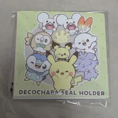 ポケピース ポケモン デコキャラシール ホルダー 2025年 冬