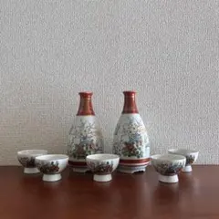 九谷焼 徳利2本 猪口5客 酒器セット - メルカリ