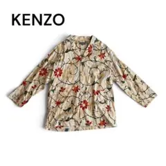 KENZO 花柄 総柄 オープンカラーシャツのサムネイル