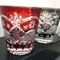 Raccolta Modena（ラコルタ・モデルナ）切子ペアグラス