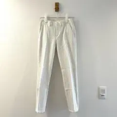green label relaxing ストライプ パンツ