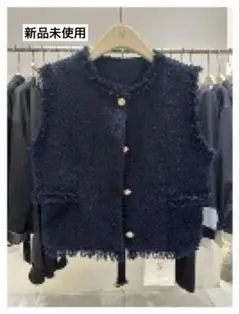 2025年最新】ツイード ジレ ネイビーの人気アイテム - メルカリ