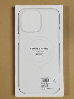 【開封品】Apple 純正品 iPhone 15 Pro Max クリアケース