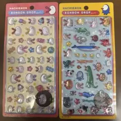 ハチエモン ボンボンドロップシール 2枚セット