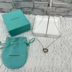 6242.TIFFANY＆Co.ティファニー　オープンハート　ネックレス　925