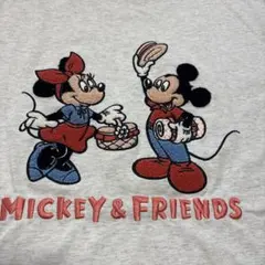 ★美品★ミッキー＆フレンズ Tシャツ LL