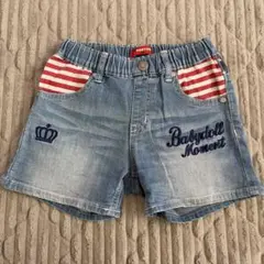 Babydoll デニムショートパンツ