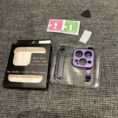 iPhone 15 Pro ケース カメラレンズプロテクター フレームレス