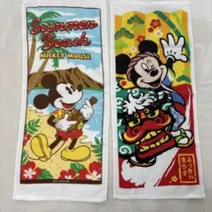 ディズニー　ミッキーマウス タオル 2枚セット