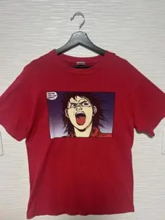 90s/AKIRA/Tシャツ/L/コットン/RED/ANVIL アンヴィル　タグのサムネイル