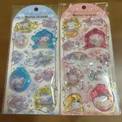 ウォーターインシール　サンリオ　シナモン・ハローキティ