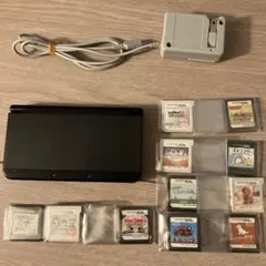 New Nintendo 3DS 本体 ブラック　ゲームソフト多数　ジャンク
