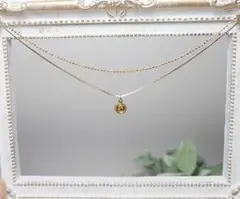 ２連チェーンのブレスレット＆アンクレット