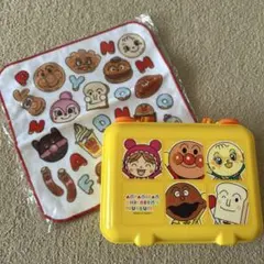 アンパンマン　プラケース&タオルハンカチ