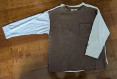 MPS 長袖カットソー 130cm ブラウン